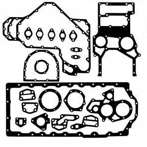 Zestaw uszczelek bloku PERKINS 1006.6 MASSEY FERGUSON JCB KALMAR KOMATSU LANDINI MCCORMICK ZETOR