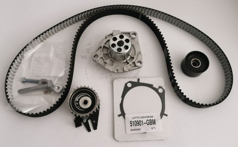 Komplet rozrządu FIAT 1.6D FIAT 500 Bravo Doblo Punto Linea Stilo Tipo ALFA ROMEO Giulietta Mito JEEP LANCIA Delta Musa OPEL Combo SUZUKI SX4 Vitara
