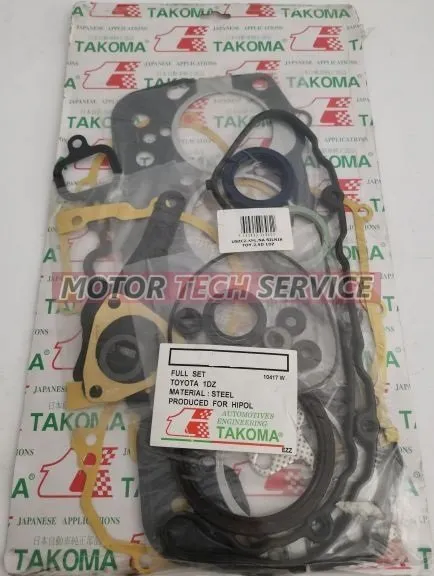 Komplet uszczelek silnika TOYOTA 2.5 1DZ 1DZII KOMATSU MANITOU BT CESAB