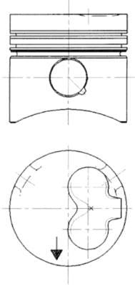 tlok-sr-76-51mm-vw-1-6-2-4td-d-dv-jr-cy-sb-audi-80-90-100-std-745 Tłok śr. 76,51mm VW 1.6 - 2.4TD/D DV JR CY SB AUDI 80 90 100 STD