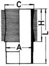 Tuleja cylindrowa śr. 125mm DEUTZ F10L413F BF8L513 F5L413F BF12L513 BF6L513 F4L413F F10L413F BF12L513 ABG AG CHEM AGCO ATLAS CASE LIEBHERR O&K